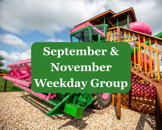 Pumpkin FunFarm September/November- Weekday GROUP Admission 2025