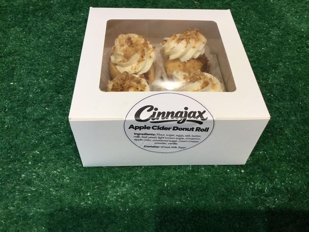 Apple Cider Donut Roll 4 pack