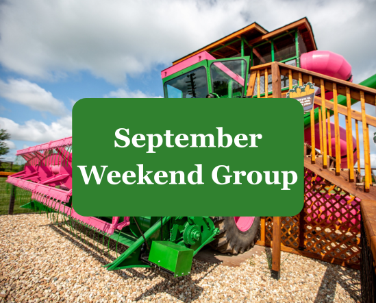 Pumpkin FunFarm September - Weekend GROUP Admission 2026
