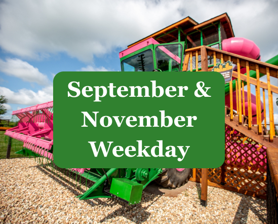 Pumpkin FunFarm September/November- Weekday Admission 2025