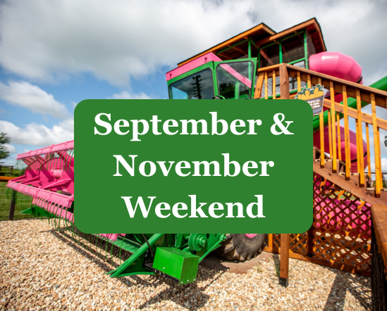 Pumpkin FunFarm September/November- Weekend Admission 2025