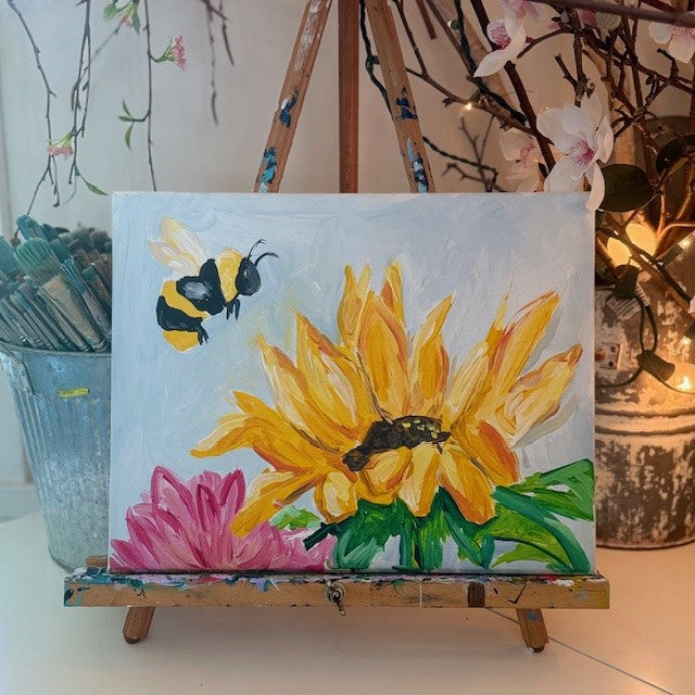 Sunflower Paint & Sip 2025